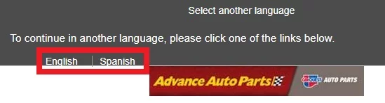 Advance auto parts Survey