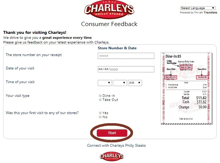 TellCharleys survey