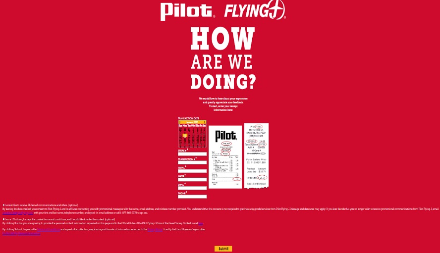 Pilot Flying J Survey