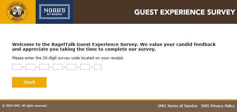 bageltalk guest experience survey