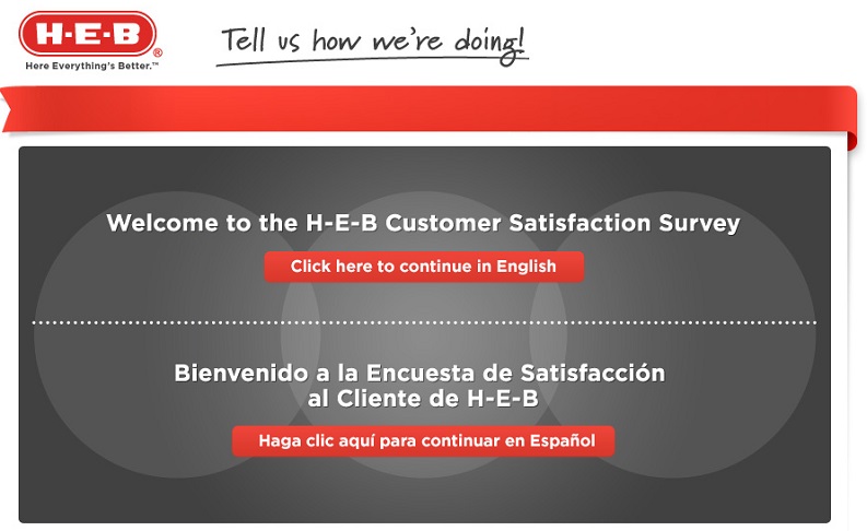 H-E-B Customer Satisfaction Survey