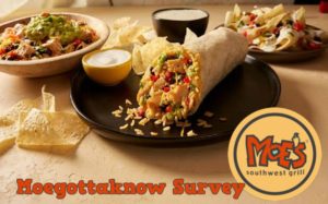 Moe's Southwest Grill Survey