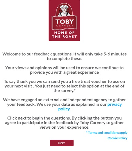 Toby Carvery Survey