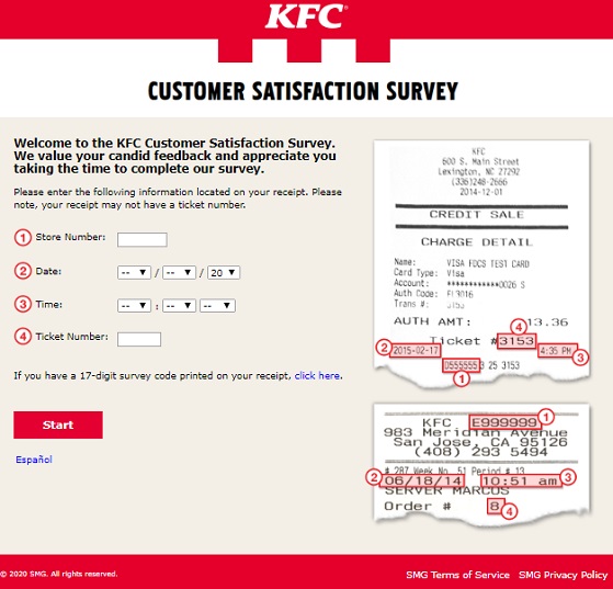 mykfcexperience Survey