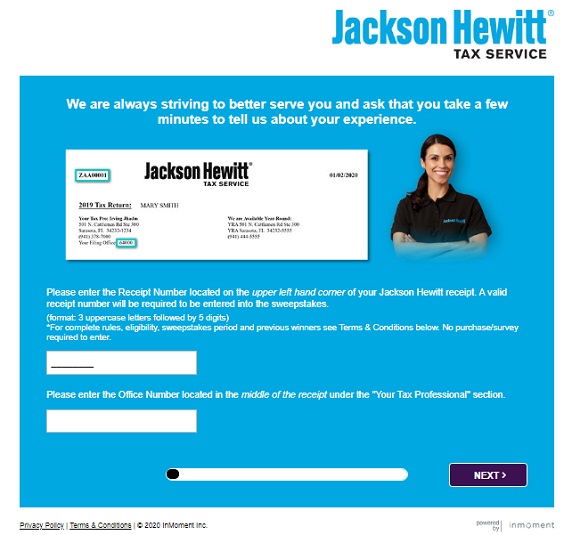 Jackson Hewitt Customer Survey